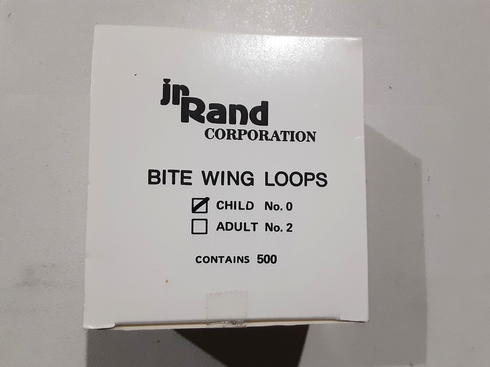 Dental X-Ray  Child  Bite Wing Loops  500 pcs  JD Rand