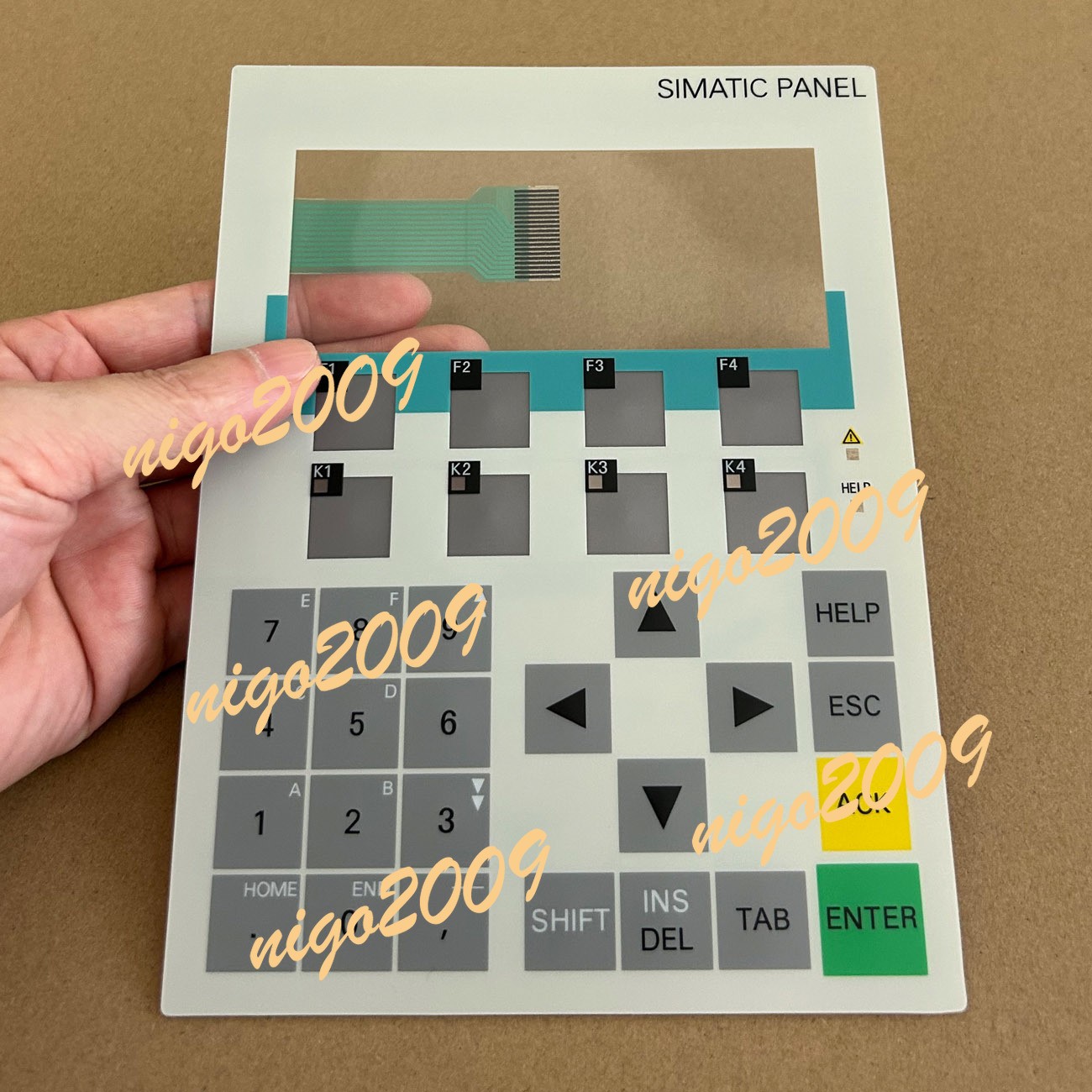 Fit for SIEMENS OPERATOR PANEL OP77B 6AV6641-0CA01-0AX0 Membrane 1-Year Warranty