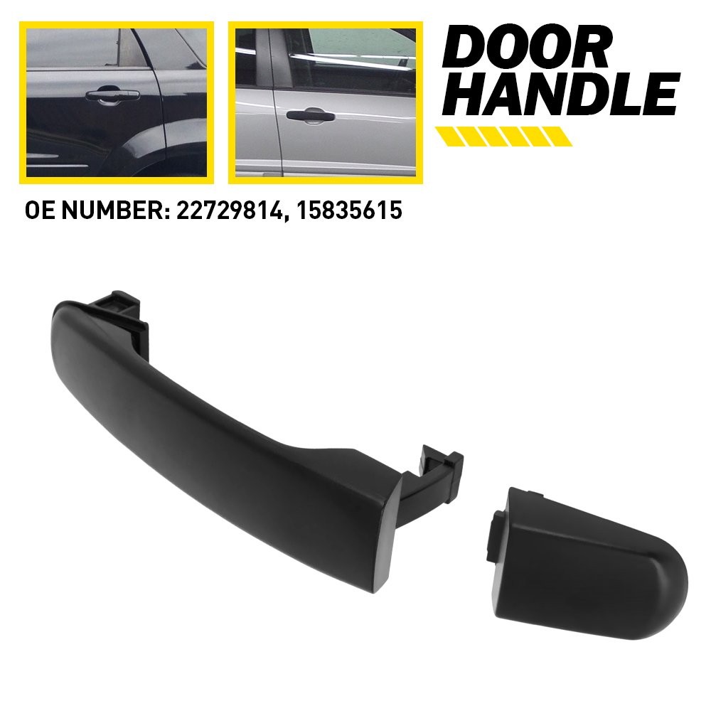 Exterior Outside Fit Door Handle 2005-2009 Bar Rear Left Chevy Side Equinox