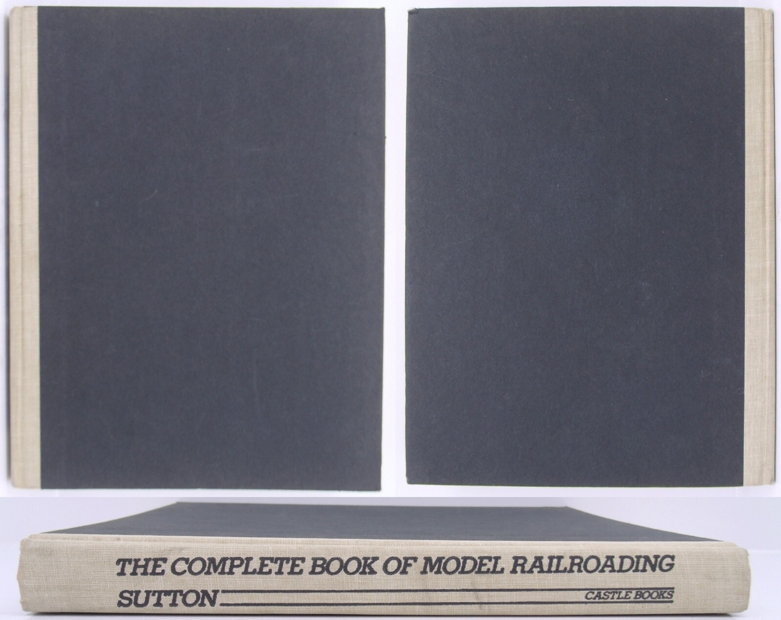 The Complete Book Model Railroading Loco Engine Sutton Hardcover Train Book 1964