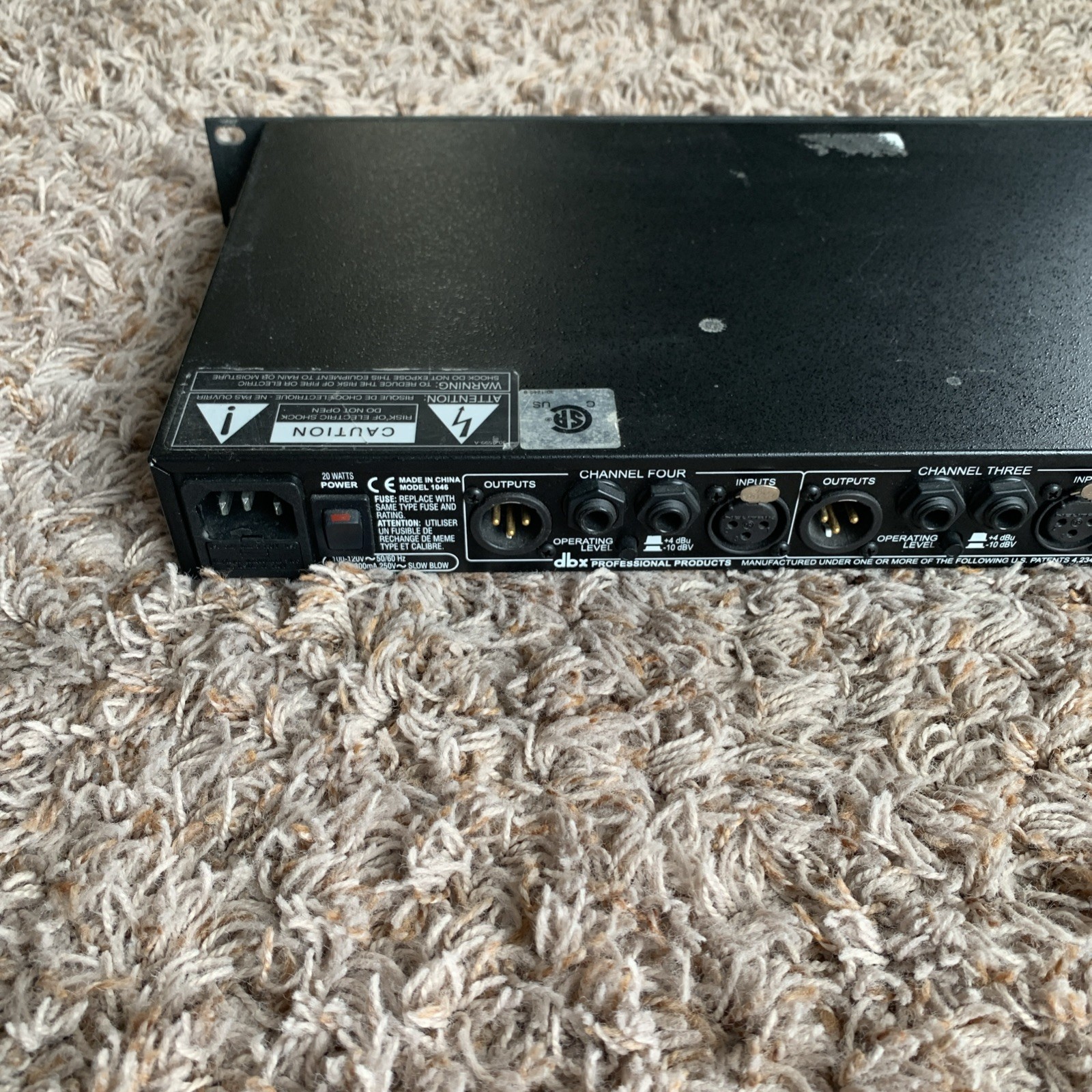 DBX 1046 Quad Compressor/Limiter Used