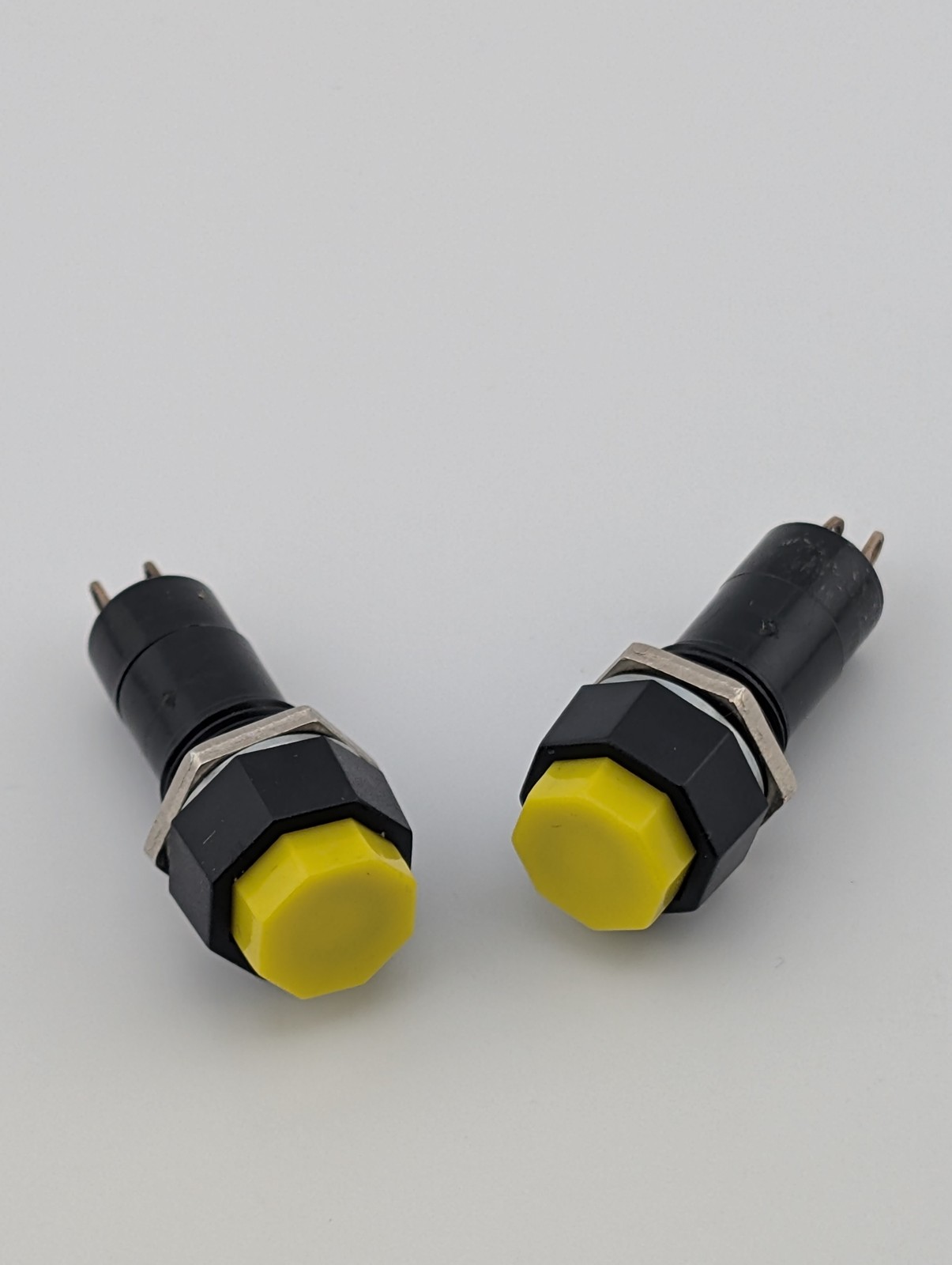 SPST Normally Closed Momentary Push-Button Switch 2 Pack