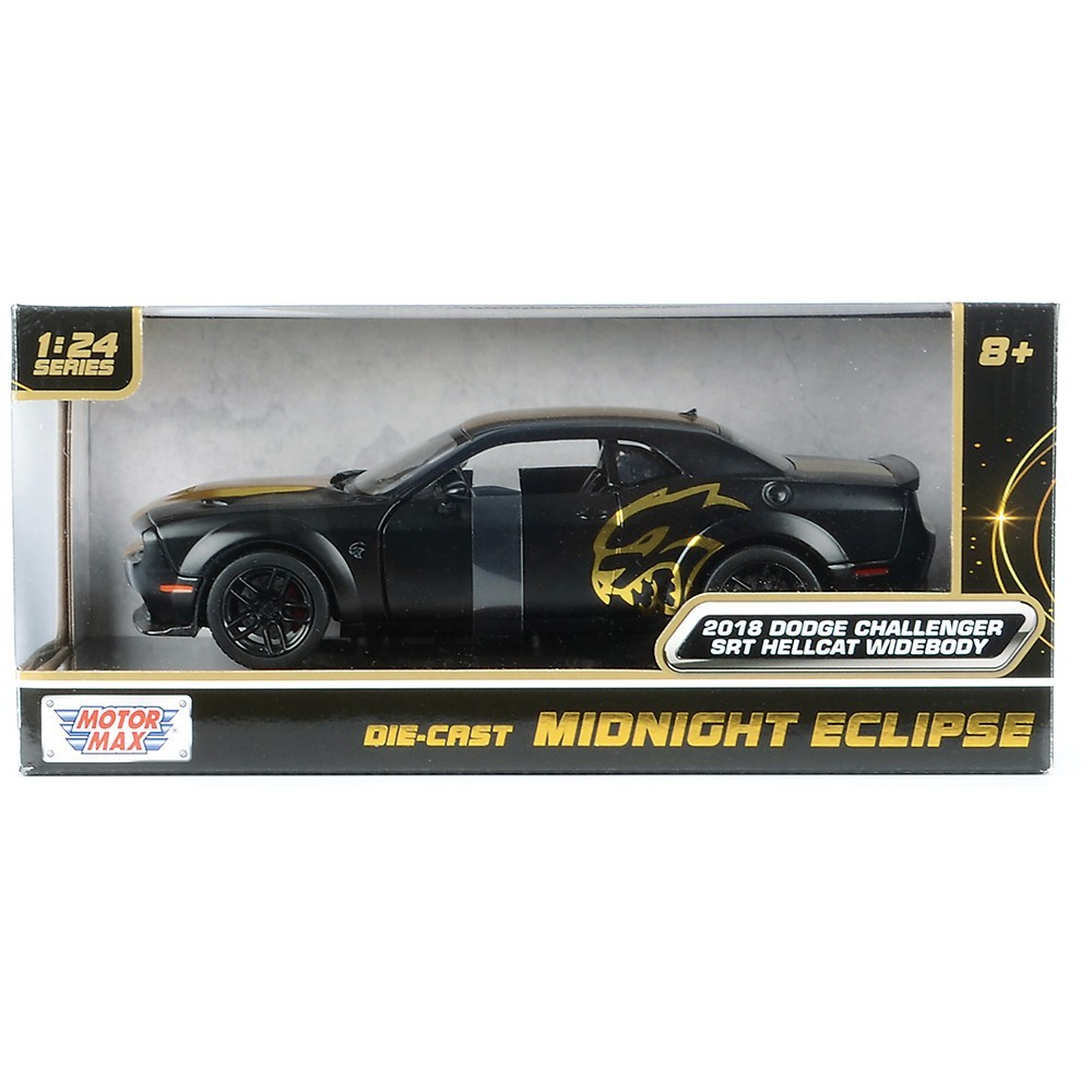 2018 Dodge Challenger SRT Hellcat Widebody 1:24 Scale Model - Motormax 79201