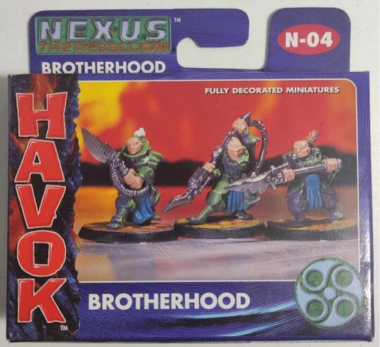Nexus Rebellion Havok Brotherhood Figures N-04 sealed