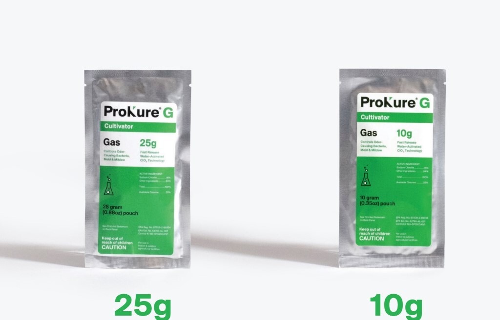 Prokure G Cultivator Line - Fast Release Gas - ALL Sizes available