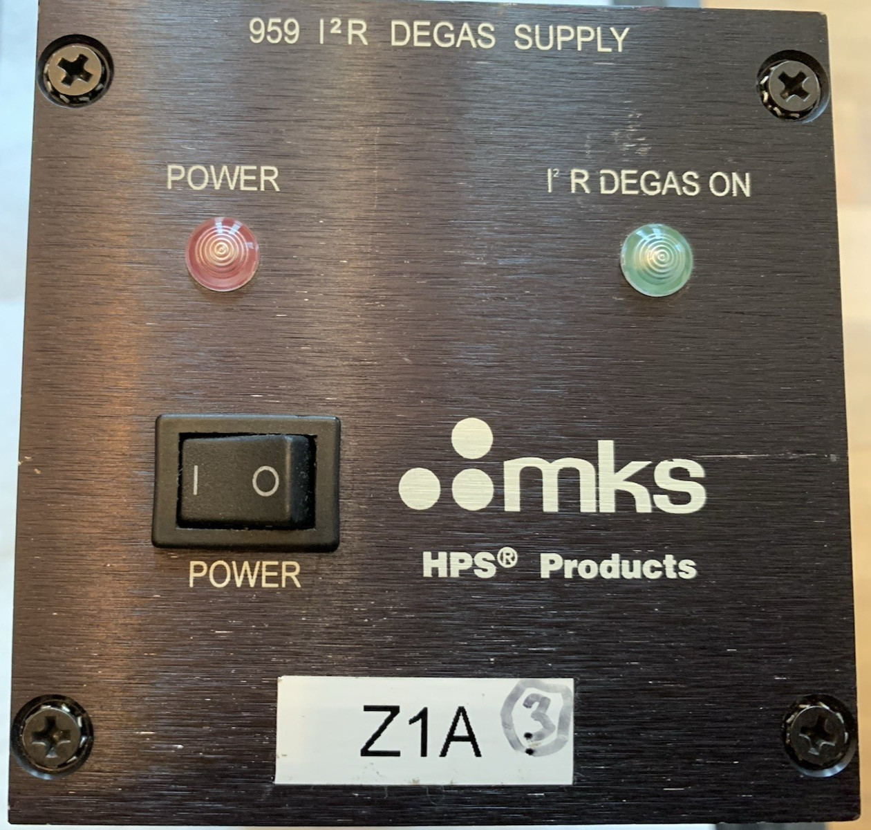 mks INSTRUMENTS 959 I2R "100015009" DEGAS SUPPLY FOR HOT CATHODE CONTROLLER $99