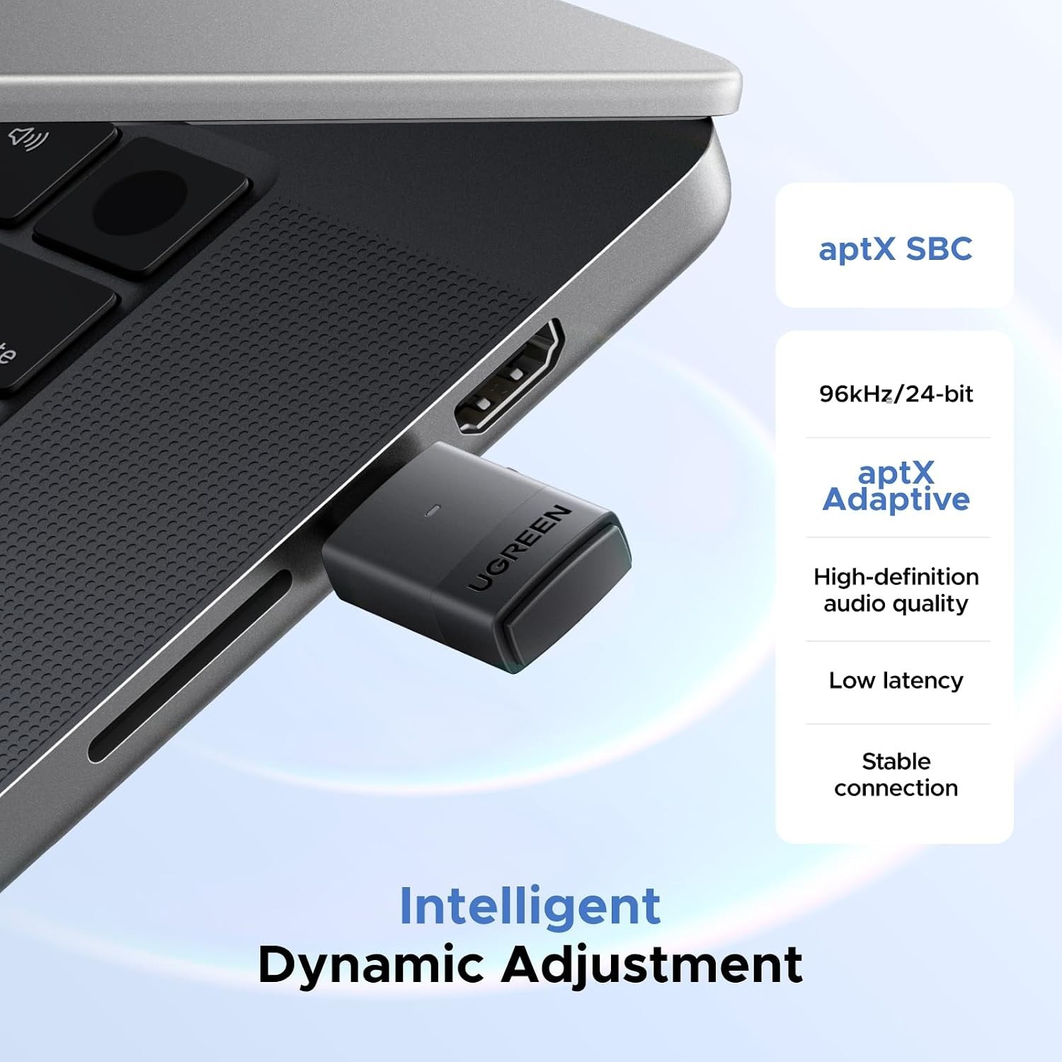 Bluetooth 6.0 Transmitter with aptX HD