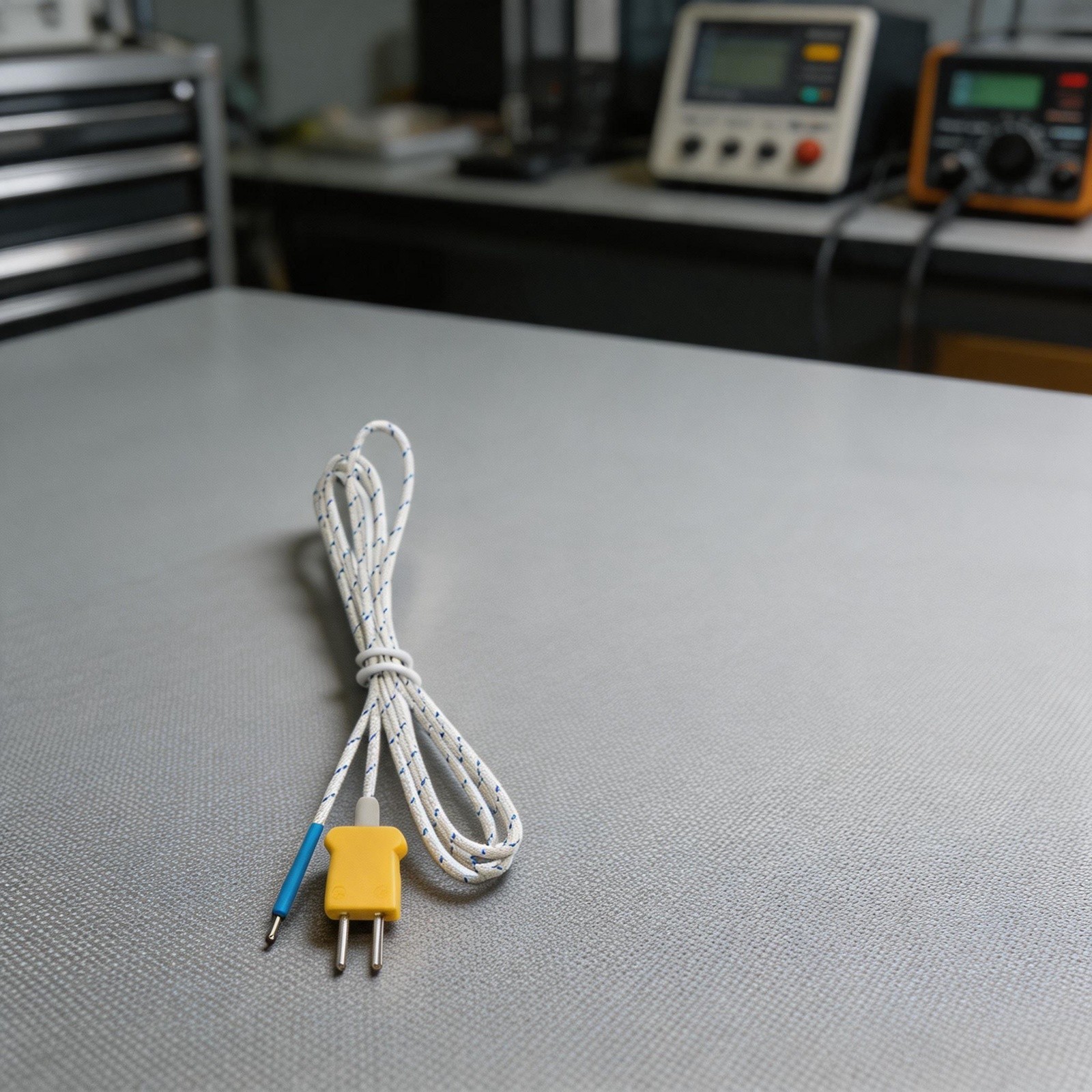 K Type Thermocouple for thermo Sensor Testing Equipment for mini Connectors 1m