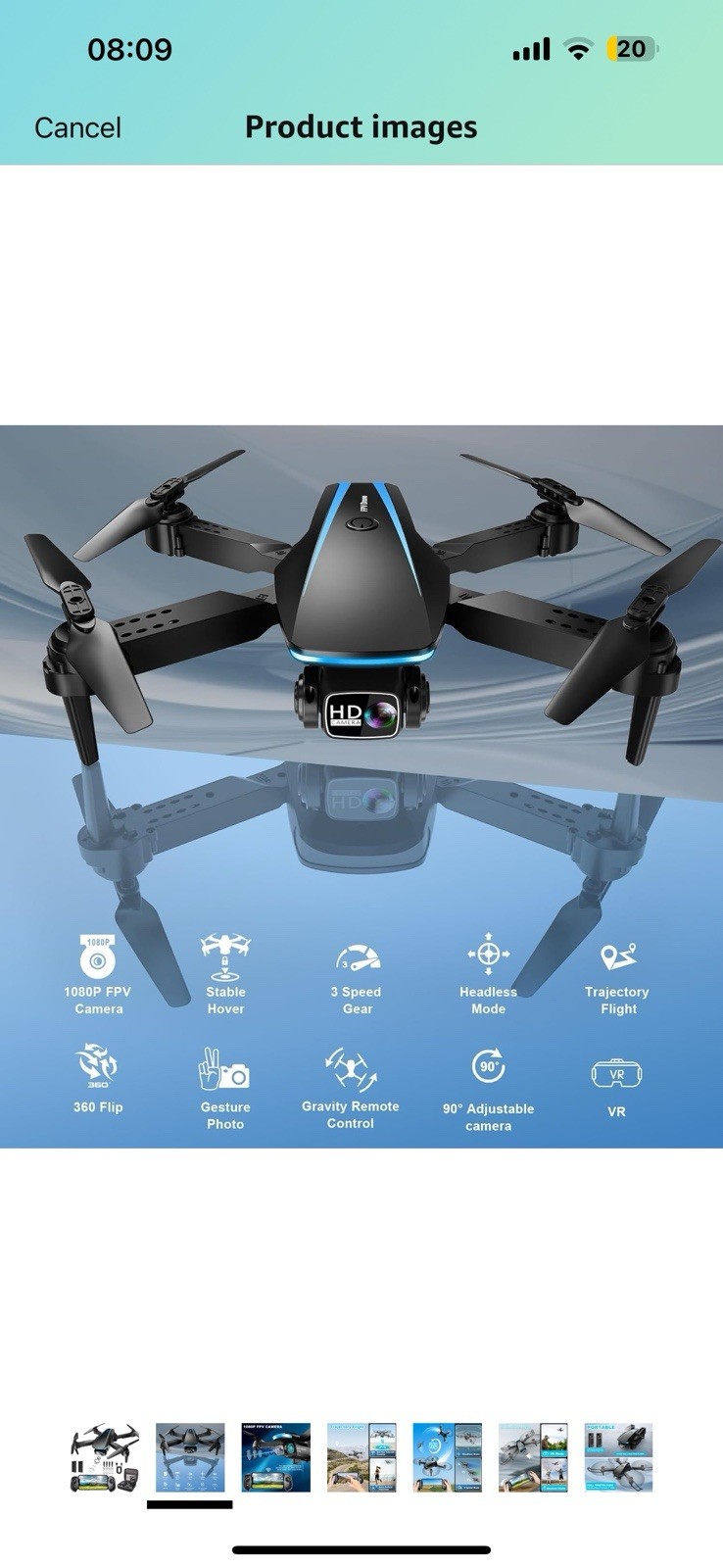 Drone with camera