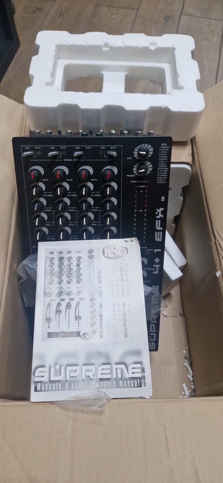 Eso Supreme 4p1 Efx Mixer
