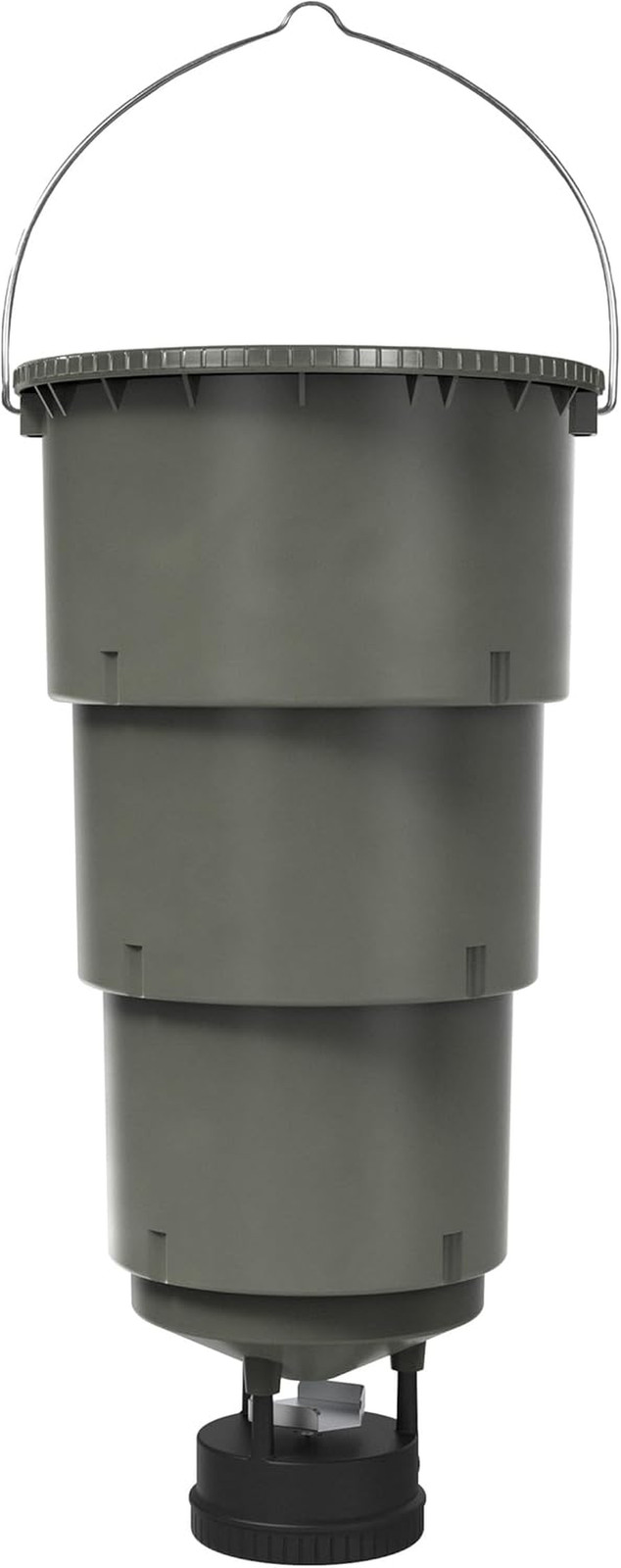 Smart Bluetooth Deer Feeder - 30Lb Capacity, Timer & Collapsible Design