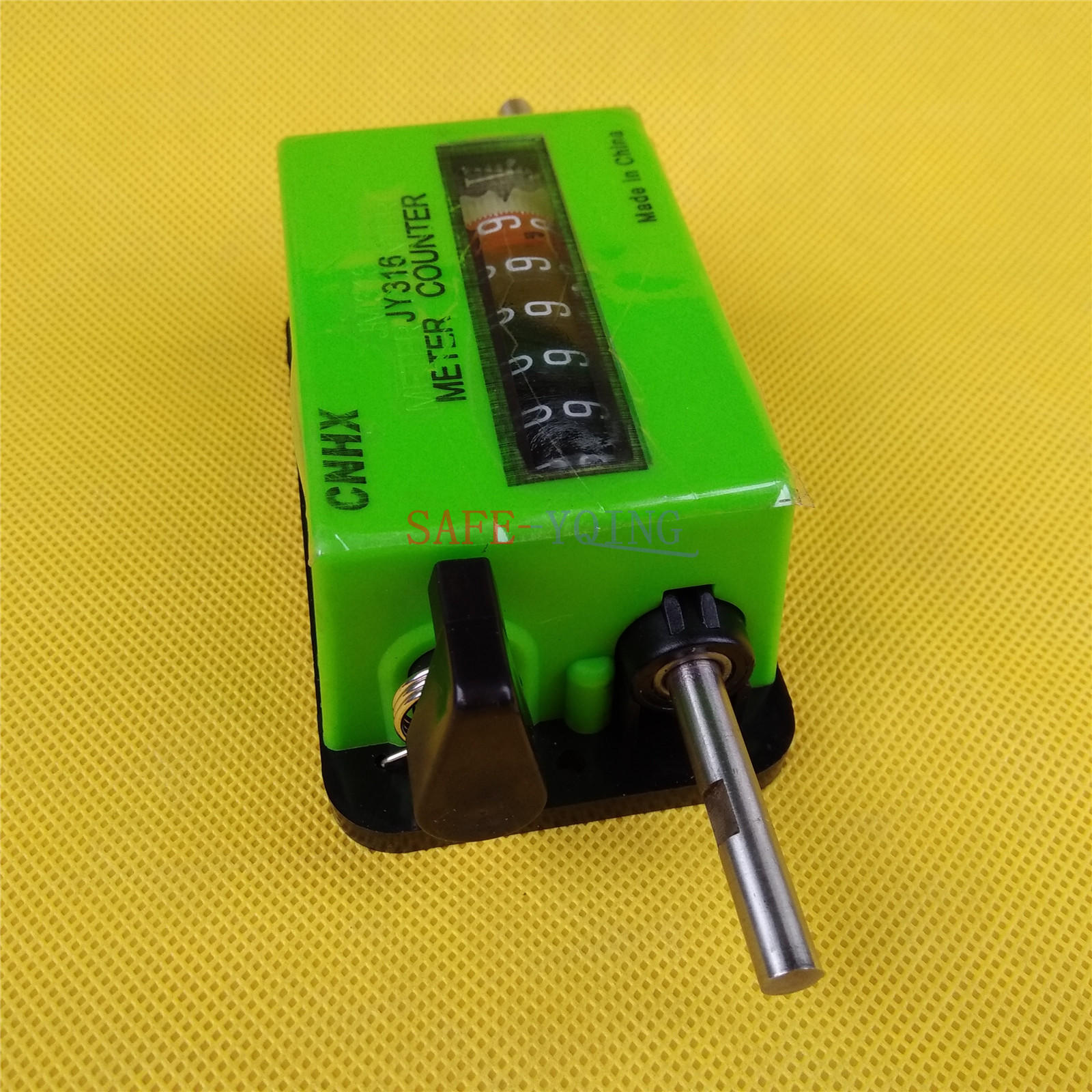 ONE 6-Digit Mechanical Yard Counter Length Counter Rolling Wheel Decoder JY316