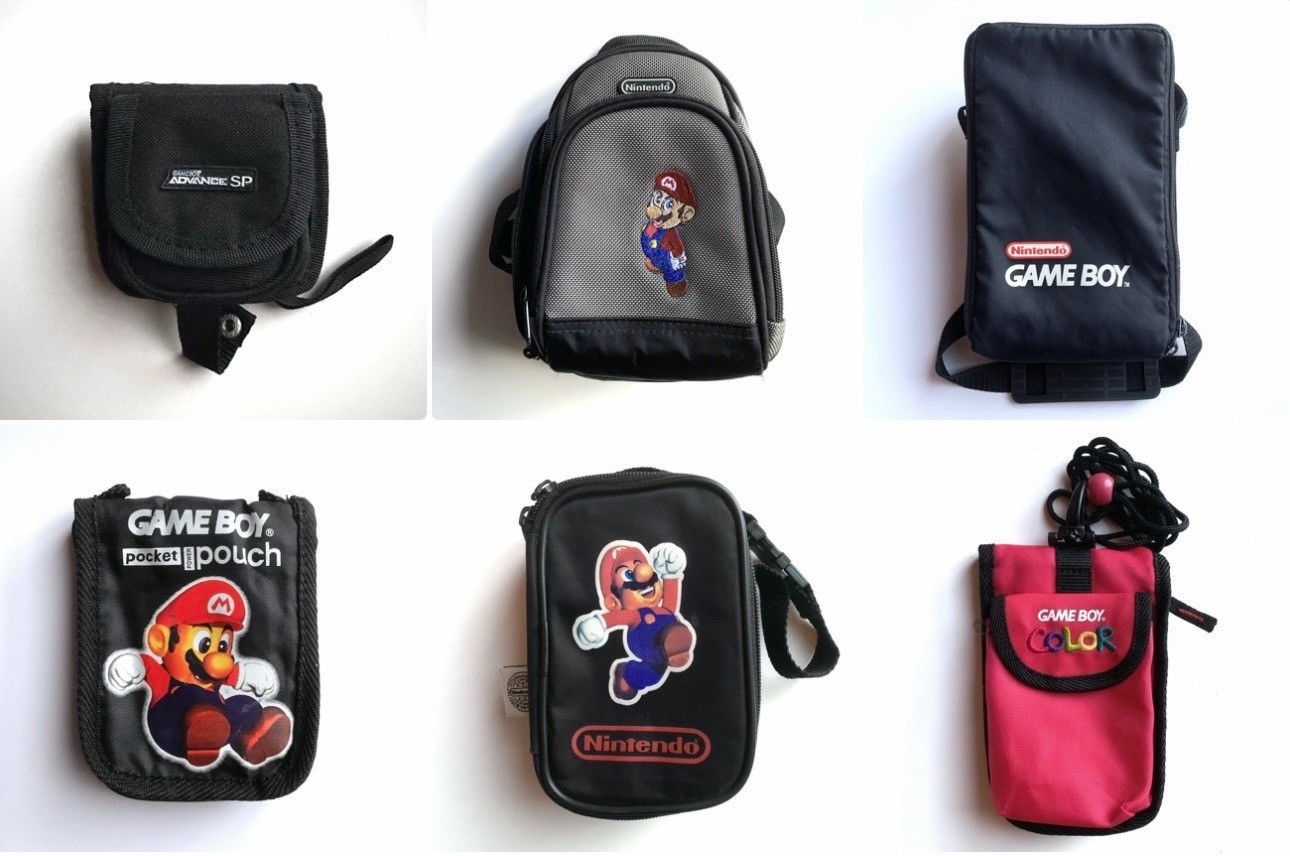 Nintendo GameBoy Game Boy Original Pocket Color Advance DS Protective Bag Case