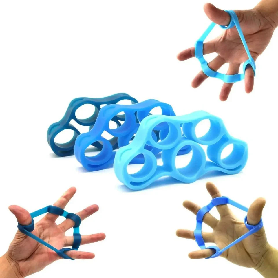 3PCS Finger Exerciser Hand Grip Strengthener Forearm Wrist Trainer Set