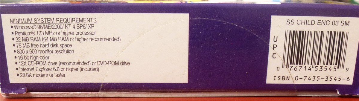 Software PC Simon & Schuster Children's Encyclopedia 2003 and Beyond NEW Box