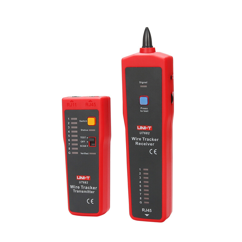 UNI-T UT682 Network Wire Tester Ethernet/Telephone/Power cables Tracker RJ11/45