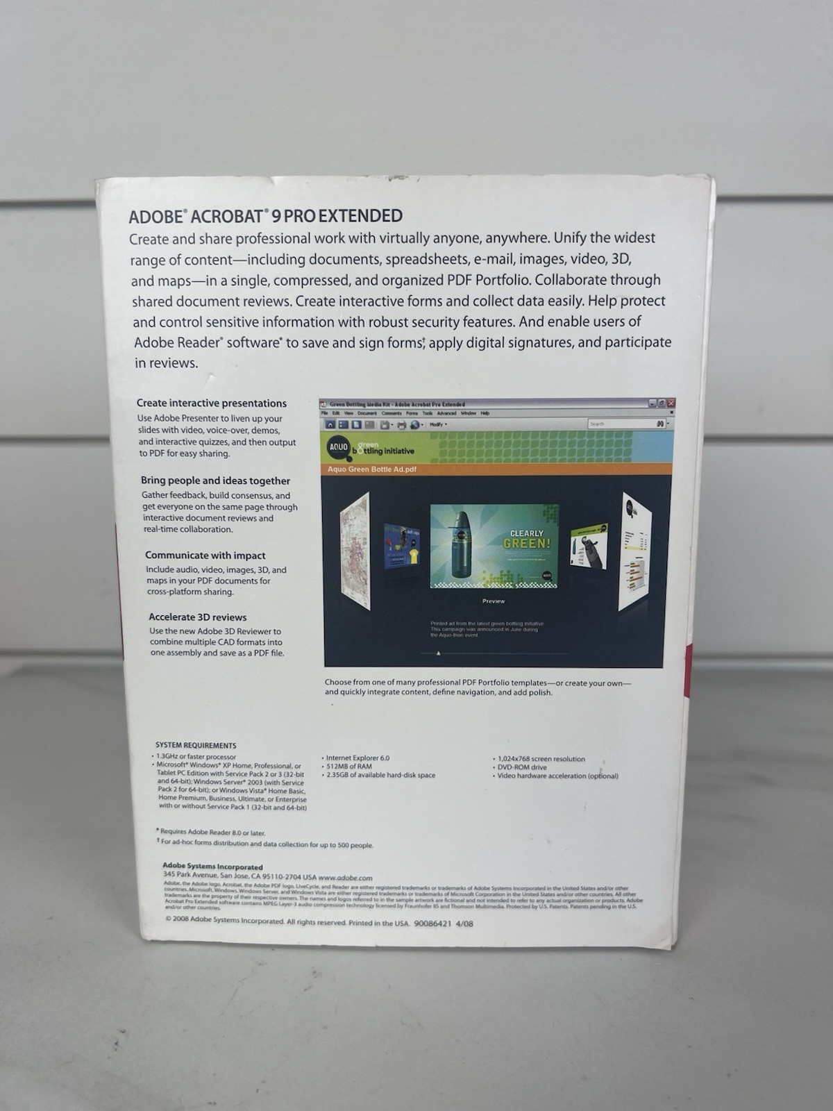 Adobe Acrobat 9 Pro Extended with Serial Number