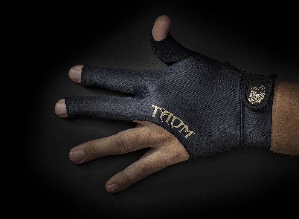 Taom Midas Pool/Billiard Glove, Left Hand Professional Stitched Glove - Small