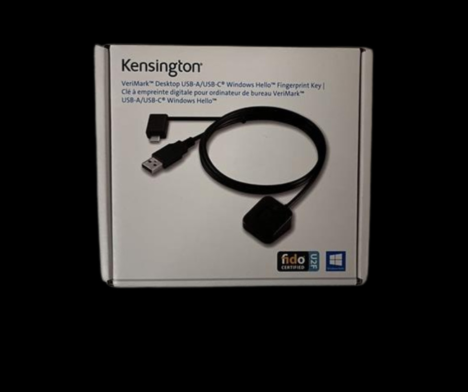 Kensington VeriMark Desktop USB-A/USB-C Fingerprint Key