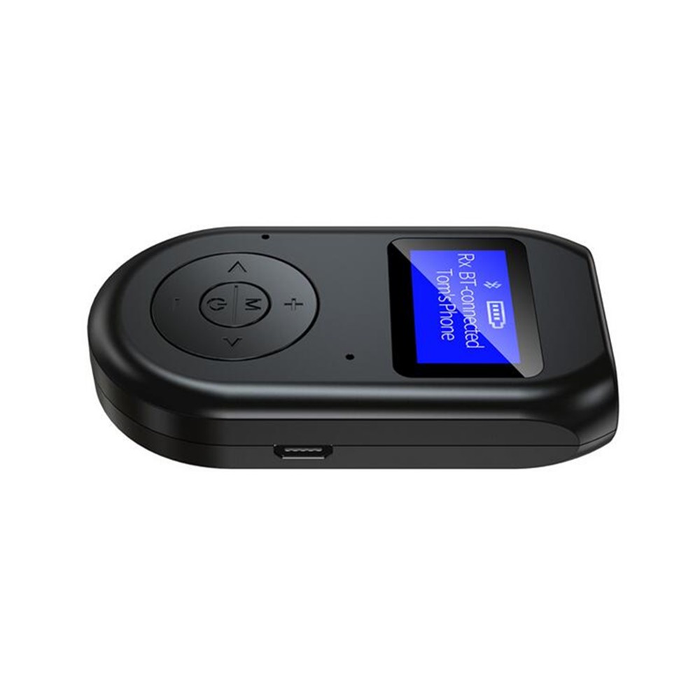 3in1 Audio 3.5mm 0.96"Screen Bluetooth 5.0 Transmitter Receiver Wireless Adapter
