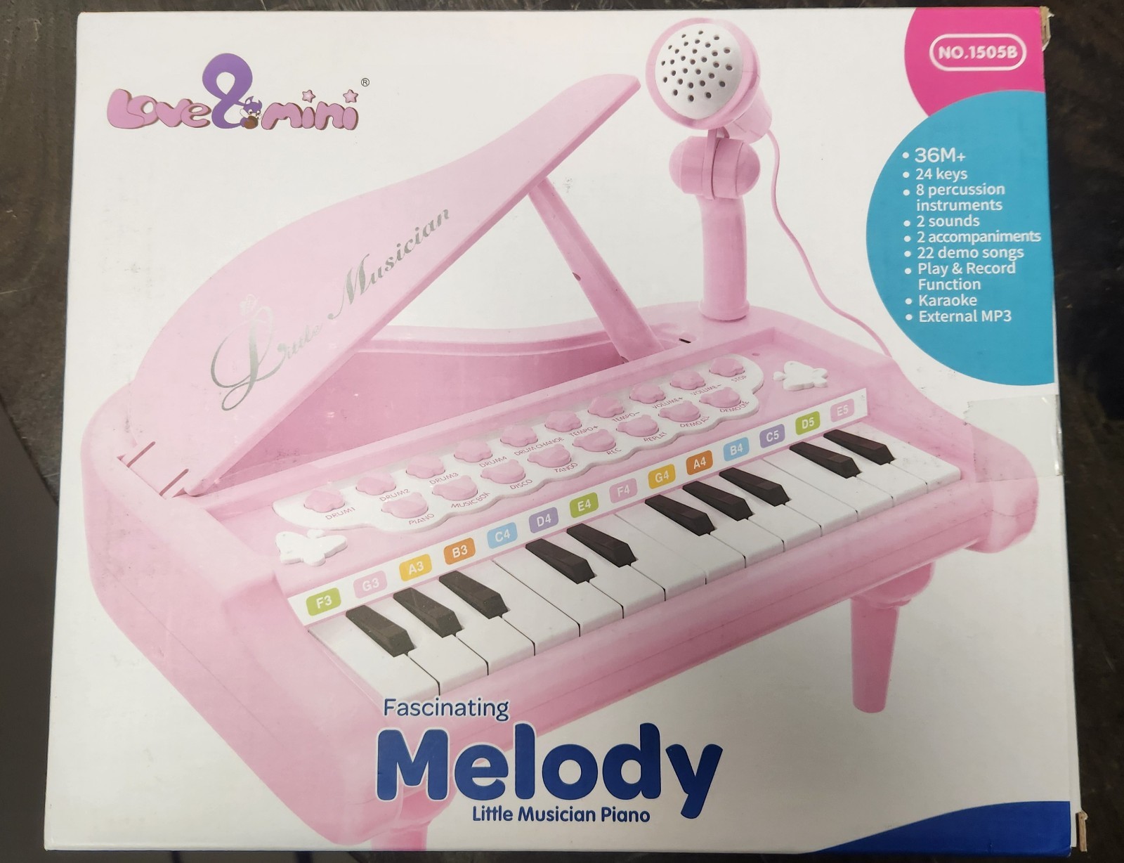Fascinating Melody - Little Musician Piano - Pink