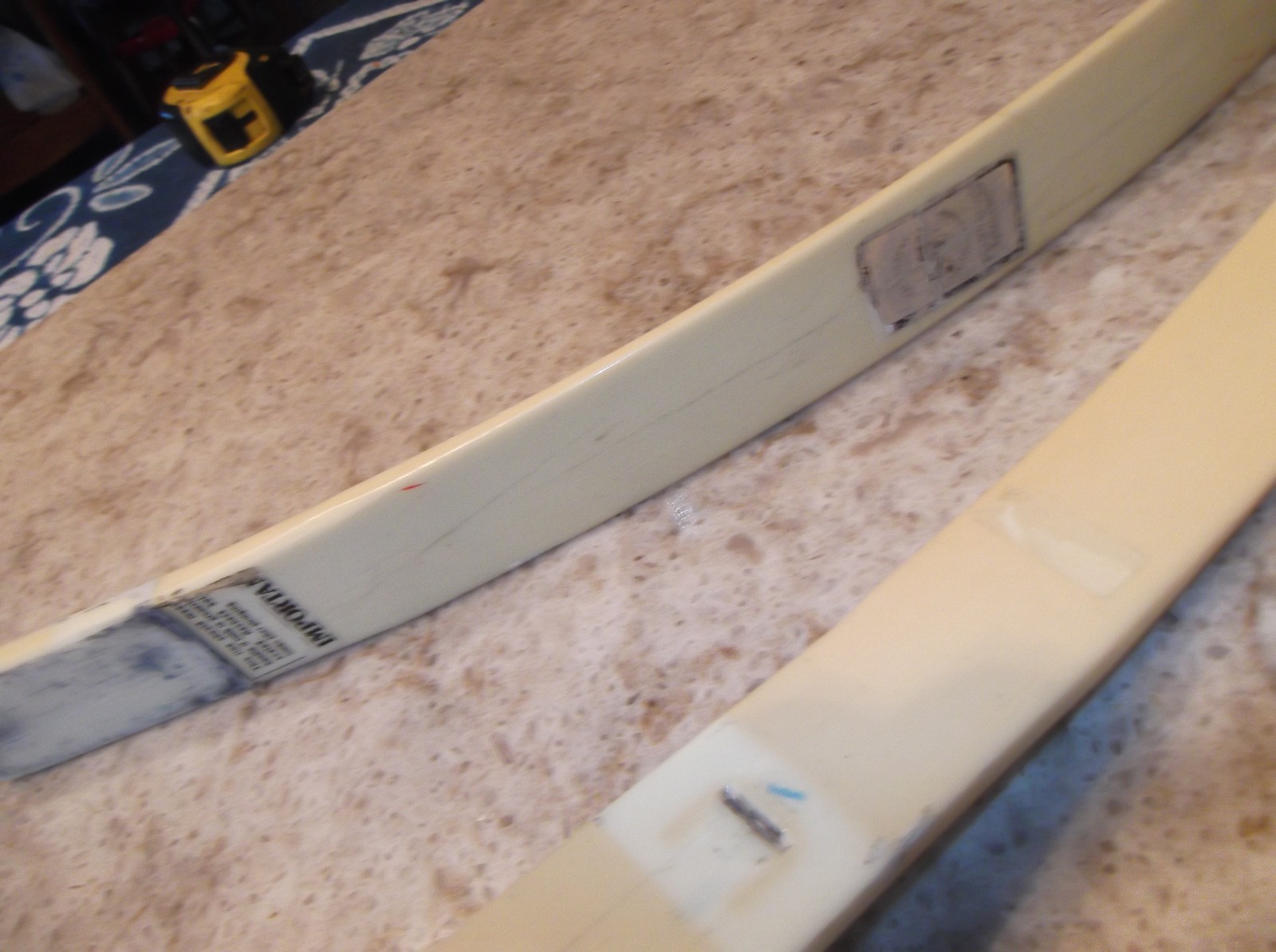 Vintage Fred Bear Recurve Take Down Bow RH Early Model Textured White