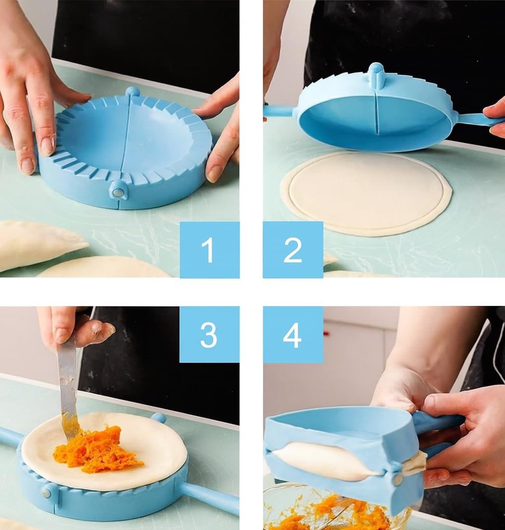 Empanada Maker Press 6 Inch Professional Mold Ravioli Dumpling Tortilla Folder