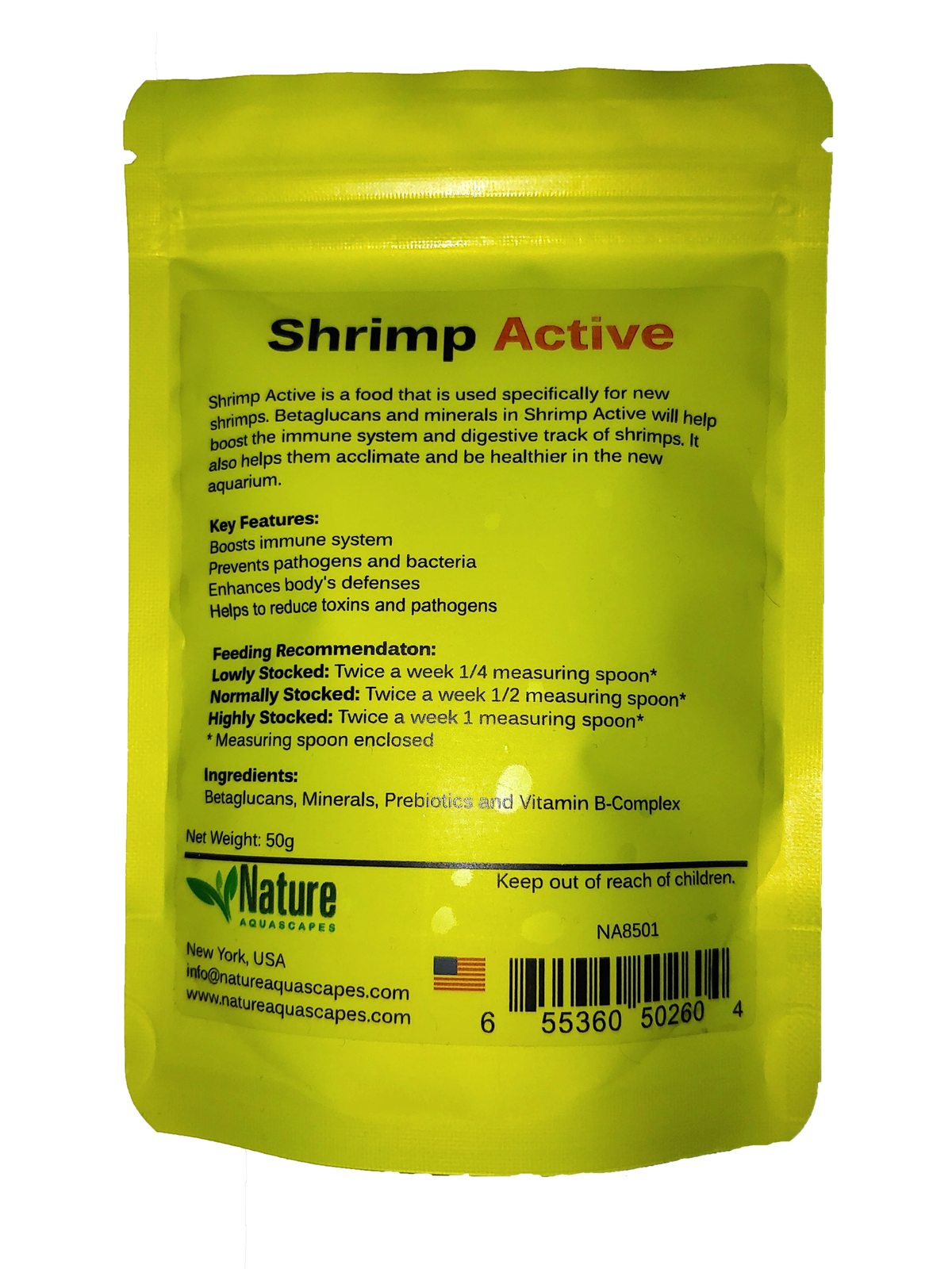 Nature Aquascapes Shrimp Active