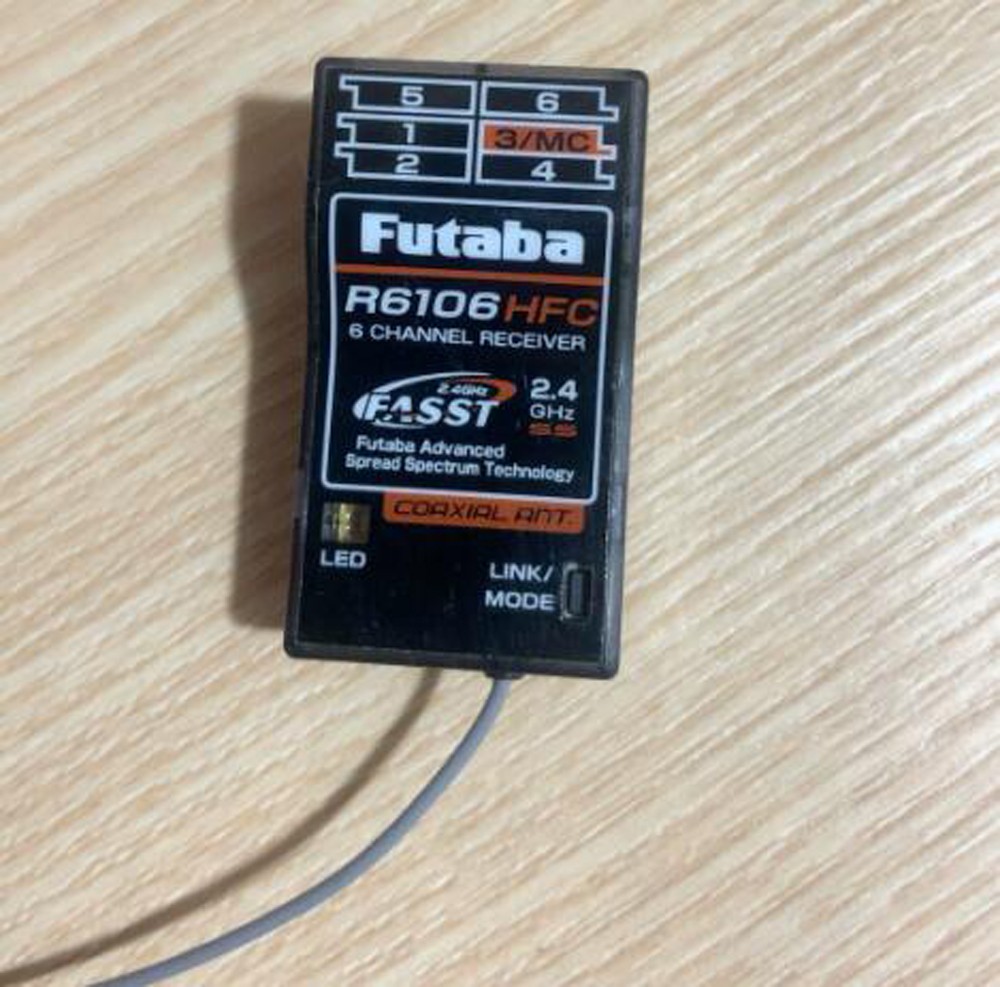 Futaba R6106HFC 6-Channel 2.4GHz FASST  Receiver