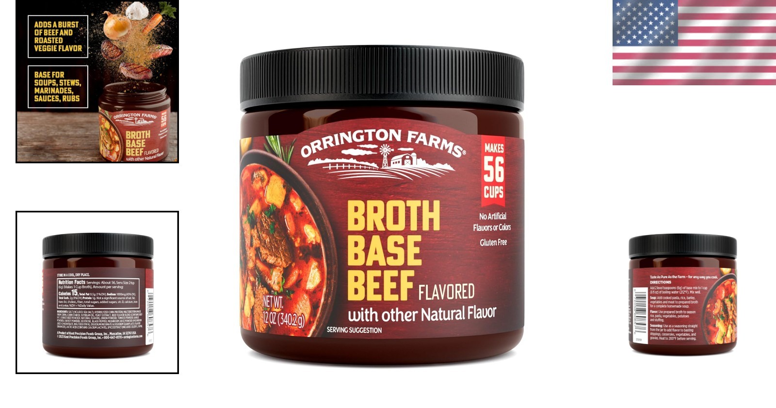12 oz Beef Flavored Broth Base: Elevate Your Cooking with Natural Taste