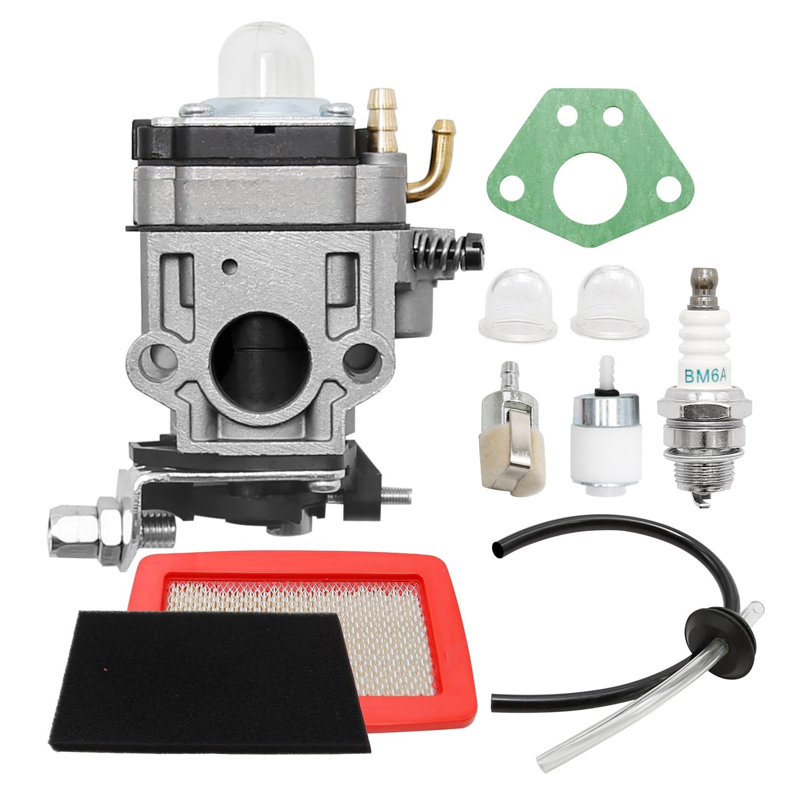 WYK-66 Carburetor with 544271501 Air Filter Replacement for RedMax Backpack L...