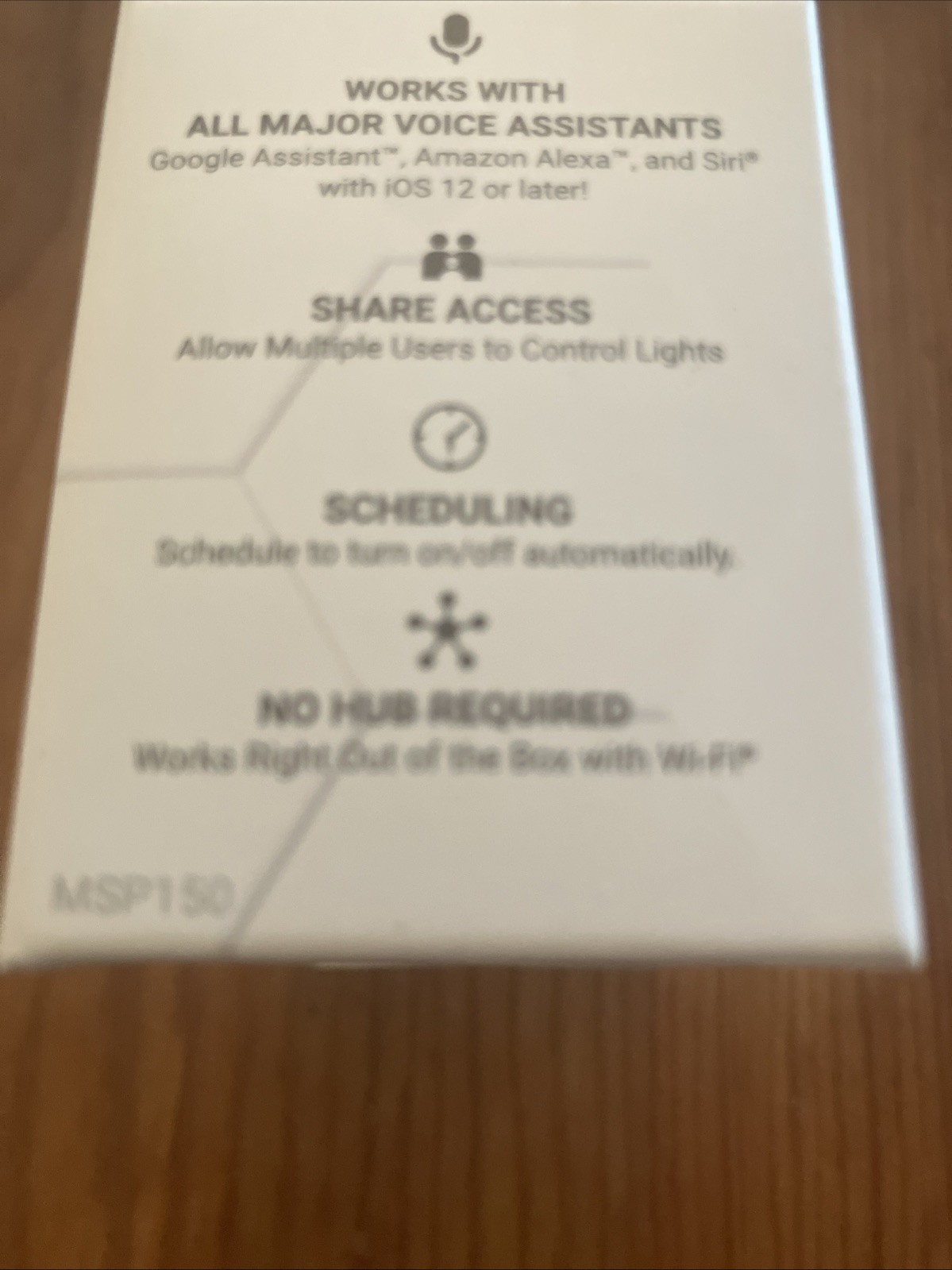 Jetstream Indoor Home Smart Plug MSP150 - Alexa, Google & Siri Controlled