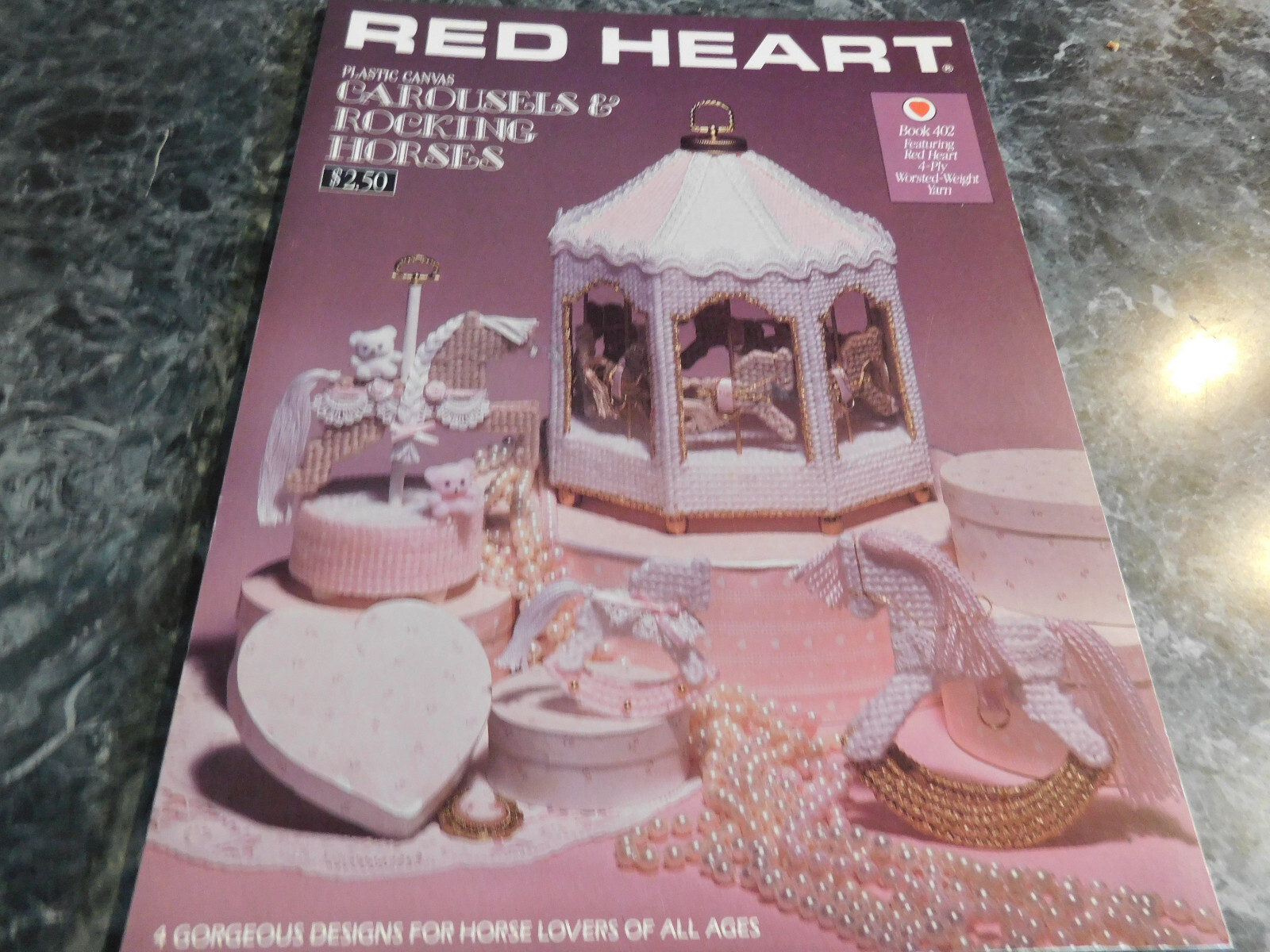 Plastic Canvas Carousels & Rocking Horses by Sandra  Peach book 402