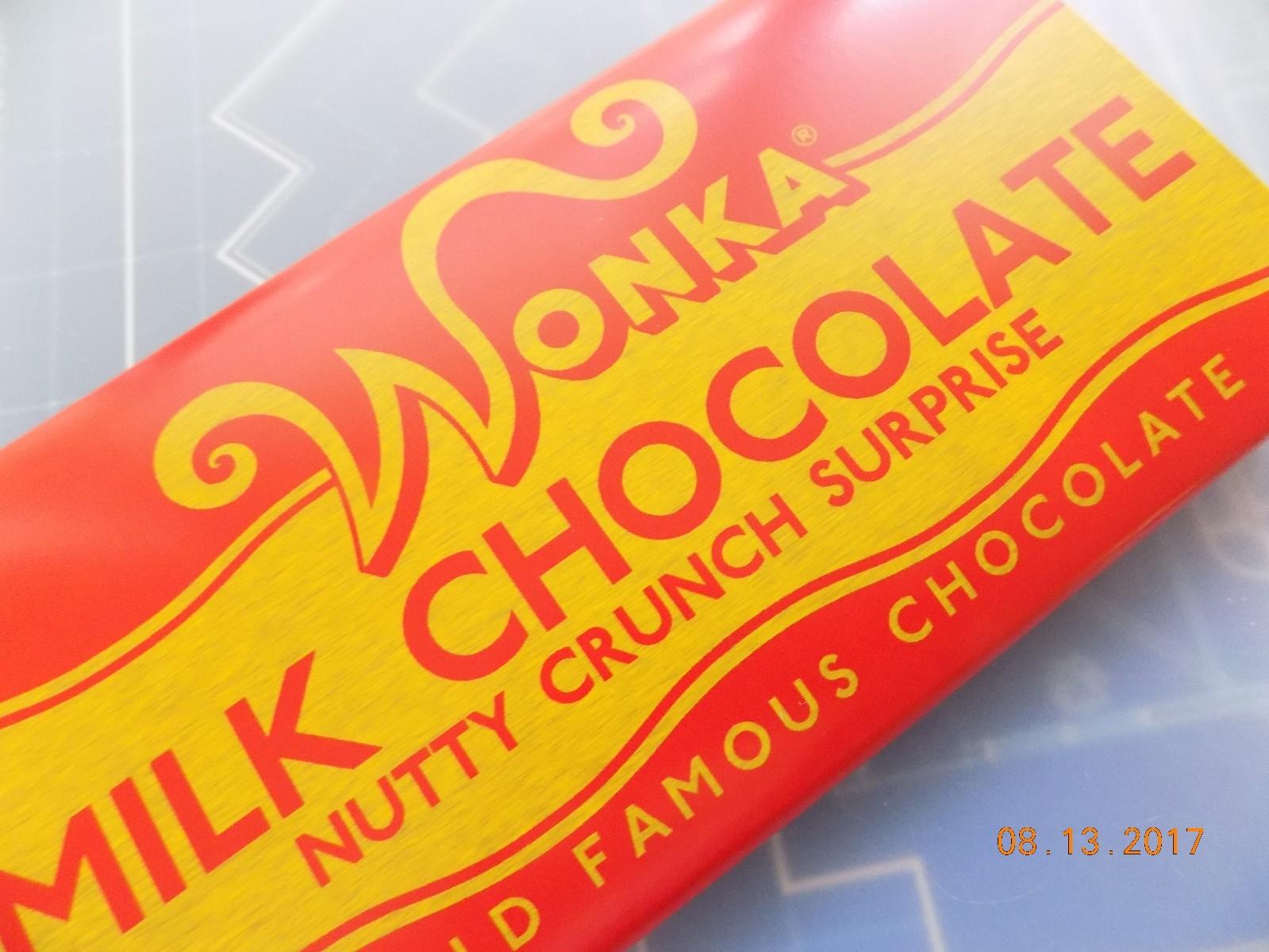 2005 Vintage Style Willy Wonka & Chocolate Factory Replica Wonka Bars (Set of 3)