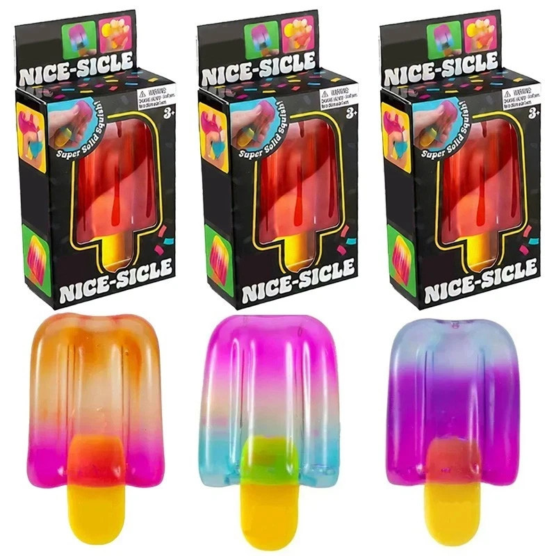 Schylling NeeDoh Nice Cube Stress Relief Sensory Fidget Toy Squishy