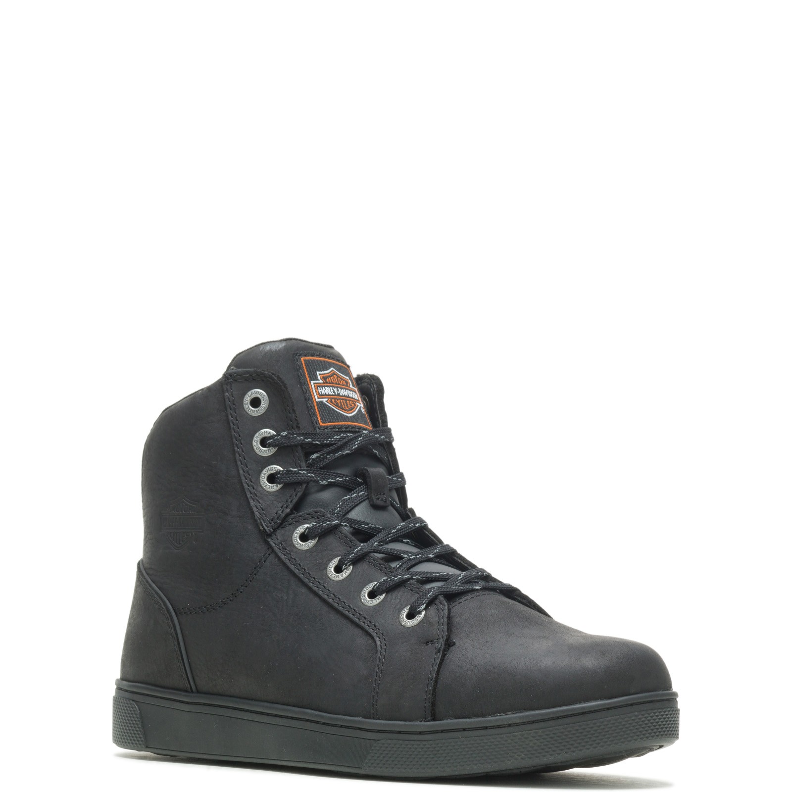 Harley-Davidson Watkins 6" D93517 Mens Black Lifestyle Sneakers Shoes
