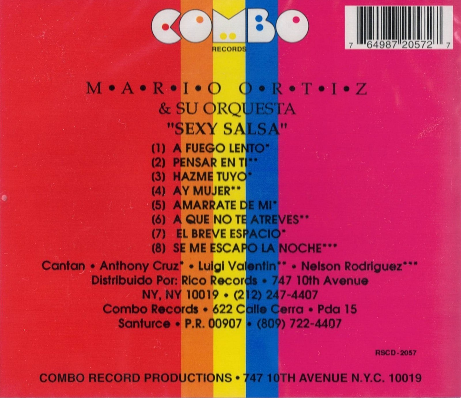 Mario Ortiz 4 Album Collection