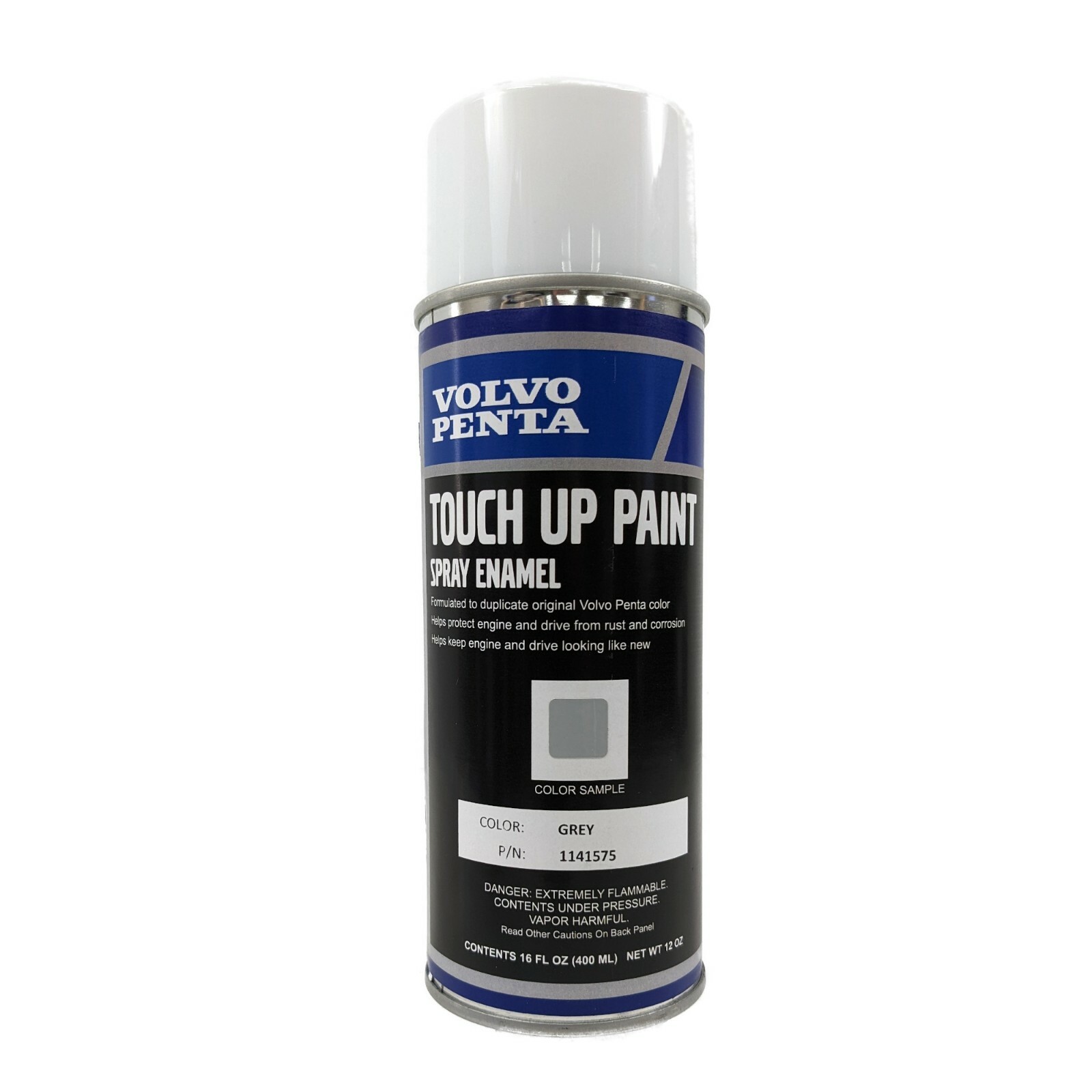Volvo Penta 1141575 Gray Touch Up Spray Paint 16 oz.