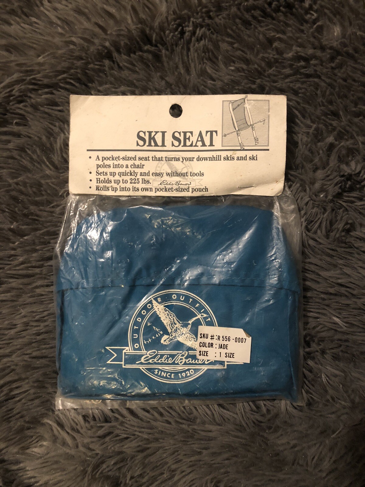 Vintage Eddie Bauer Ski Seat New