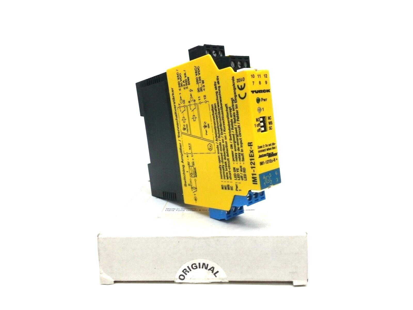 Turck IM1121EXR Isolating Switching Amplifier