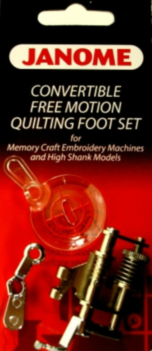 Janome Sewing Machine High Free Motion Convertible Set