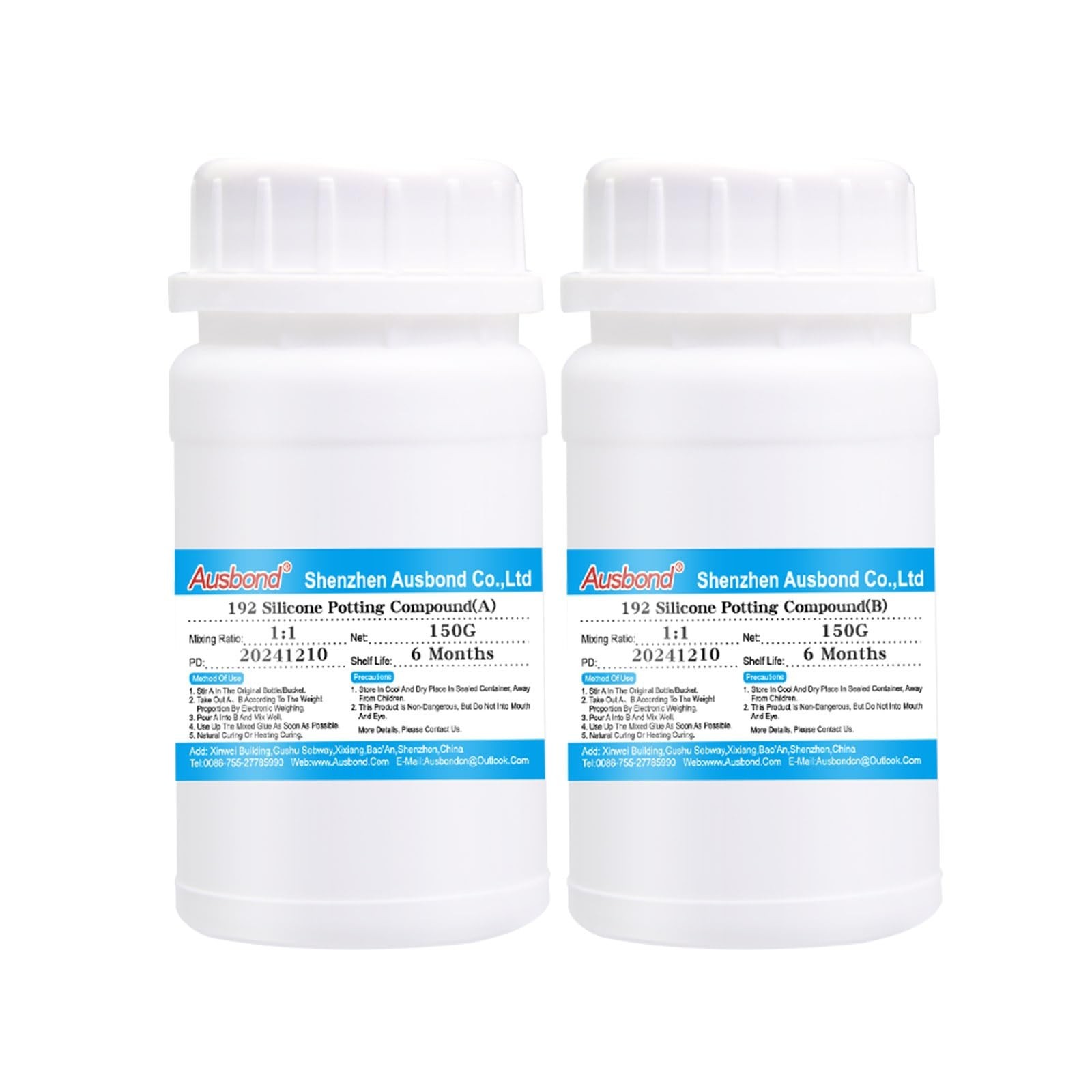 UL94-V0 Thermally Conductive Silicone Encapsulating and Potting Compound Heat...