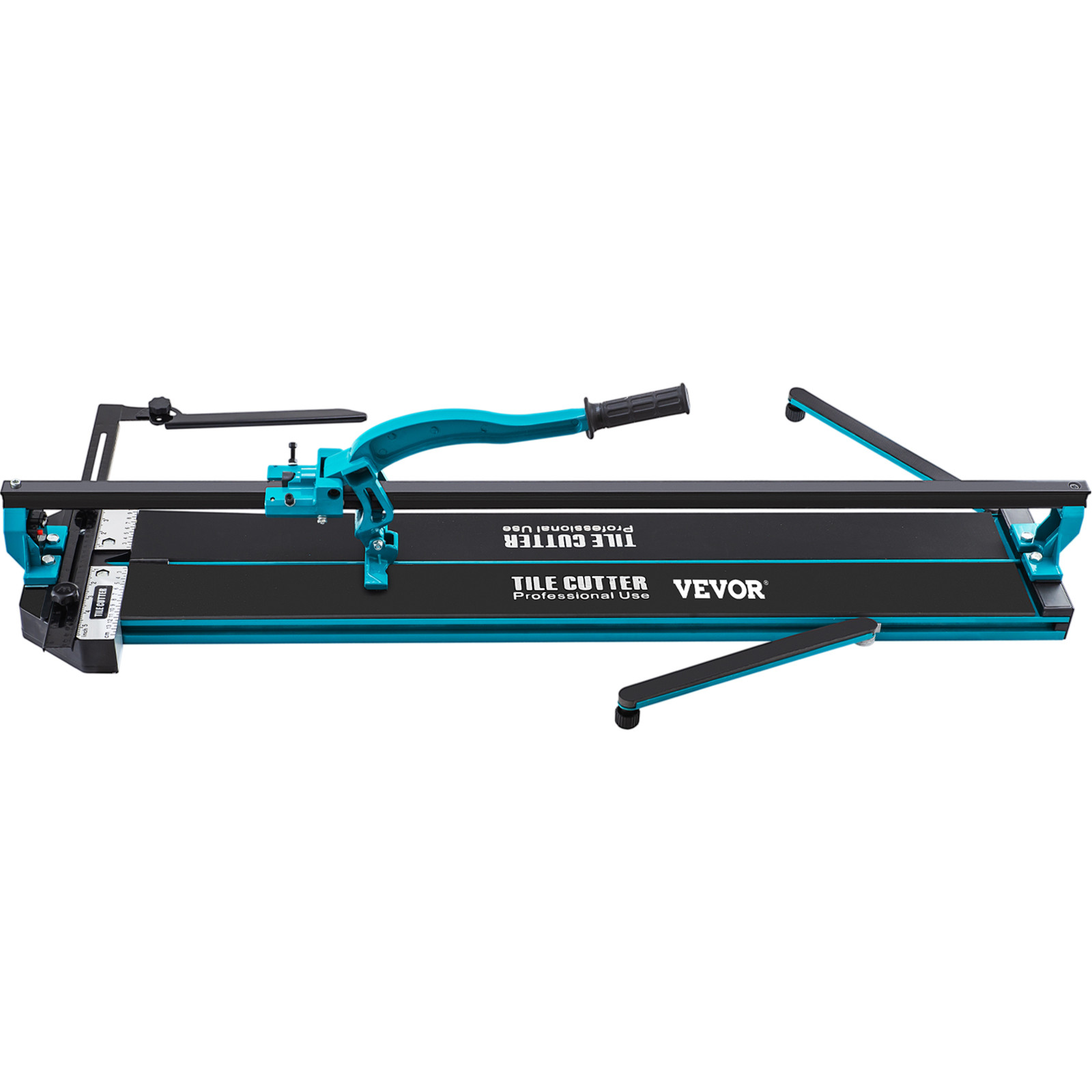 VEVOR Tile Cutter 39in Cutting Tool w/ Laser Guide Single Rail Double Brackets