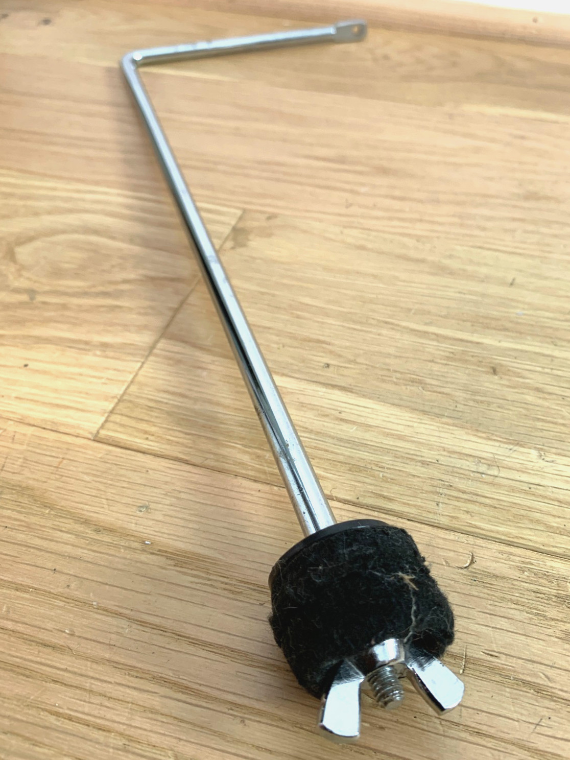 Timbale Floor Tom CYMBAL L-ARM Holder Mount Post Part Splash Aux Percussion 6mm