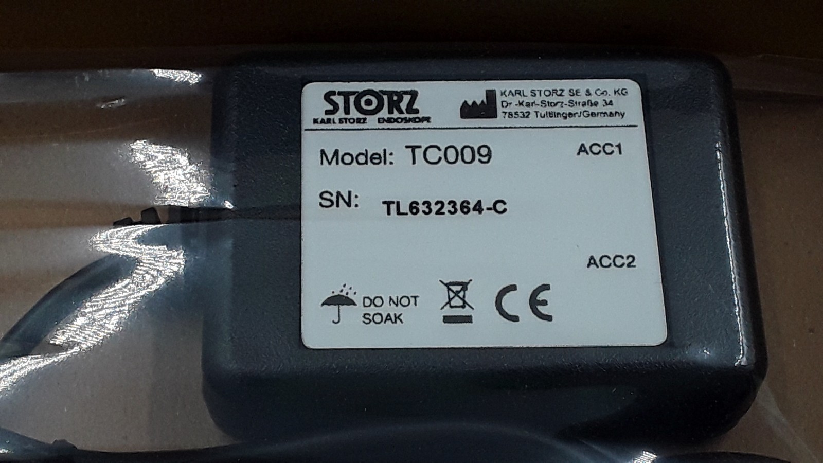 Storz USB to ACC for AIDA Control Console Model TC009
