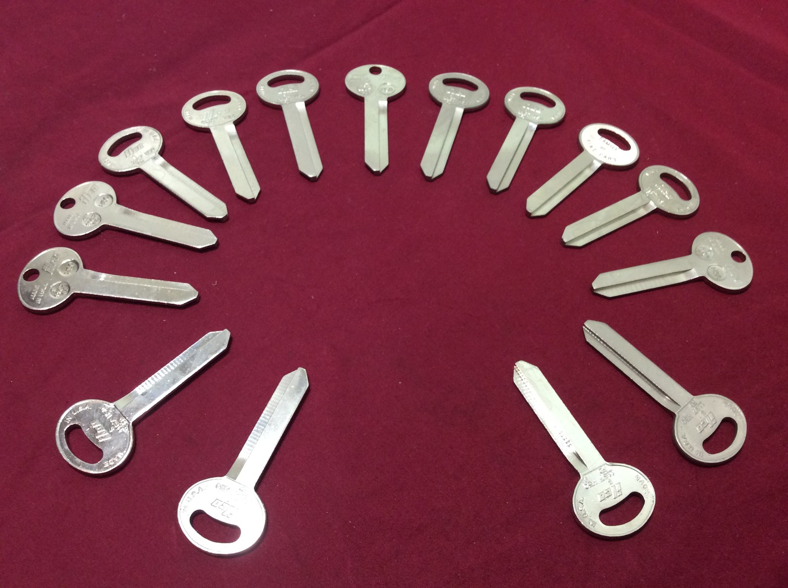 Ford by Ilco H50 Key Blanks, Set of 15- Locksmith