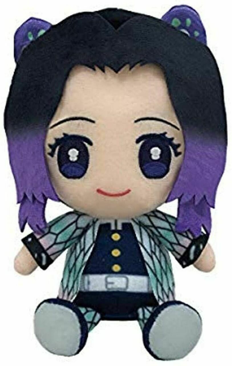 Bandai 8" Chibi Plush Demon Slayer Kimetsu no Yaiba Shinobu Kocho In Stock USA