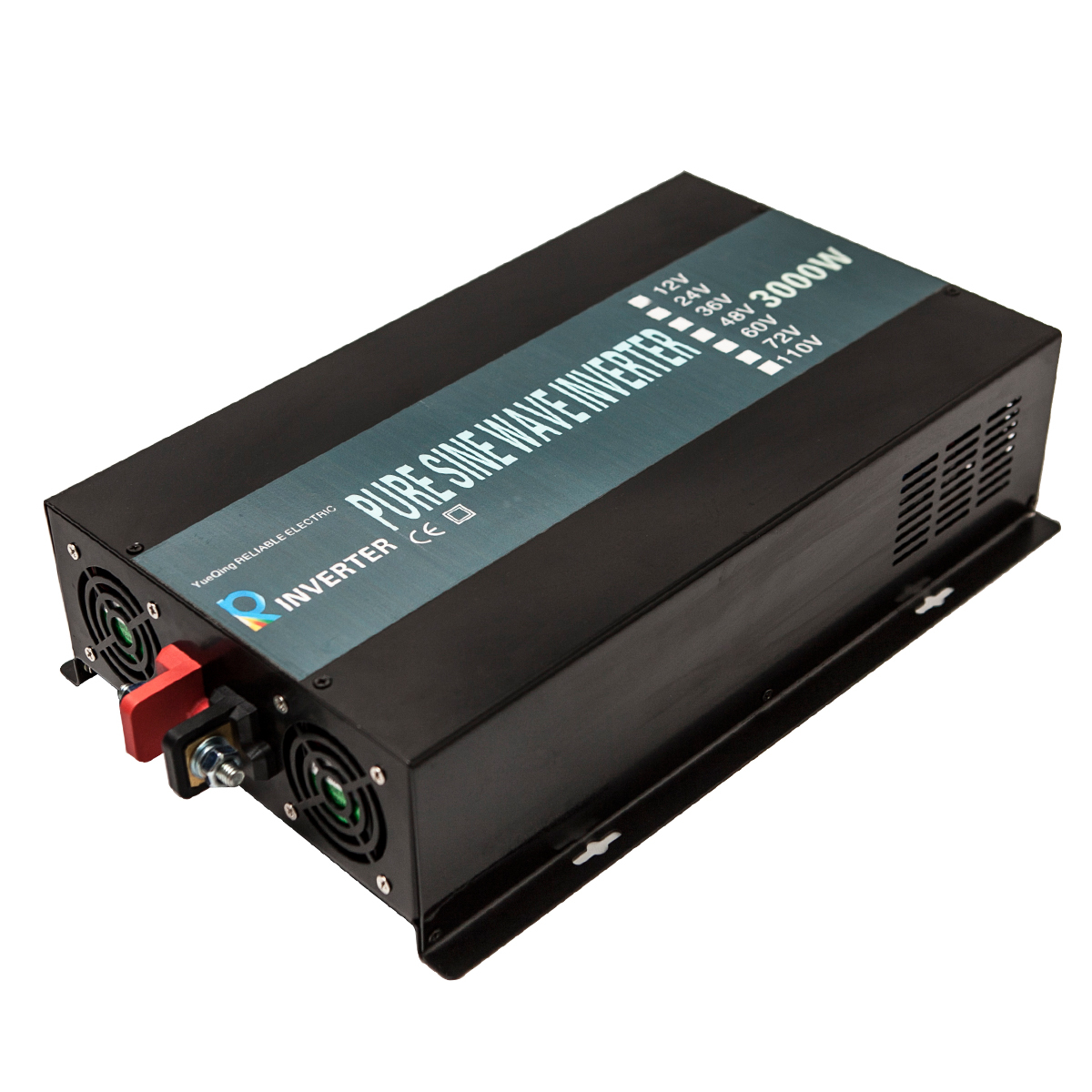3000W Pure Sine Wave Inverter 48V to 120V Power Converter Off Grid LED Display
