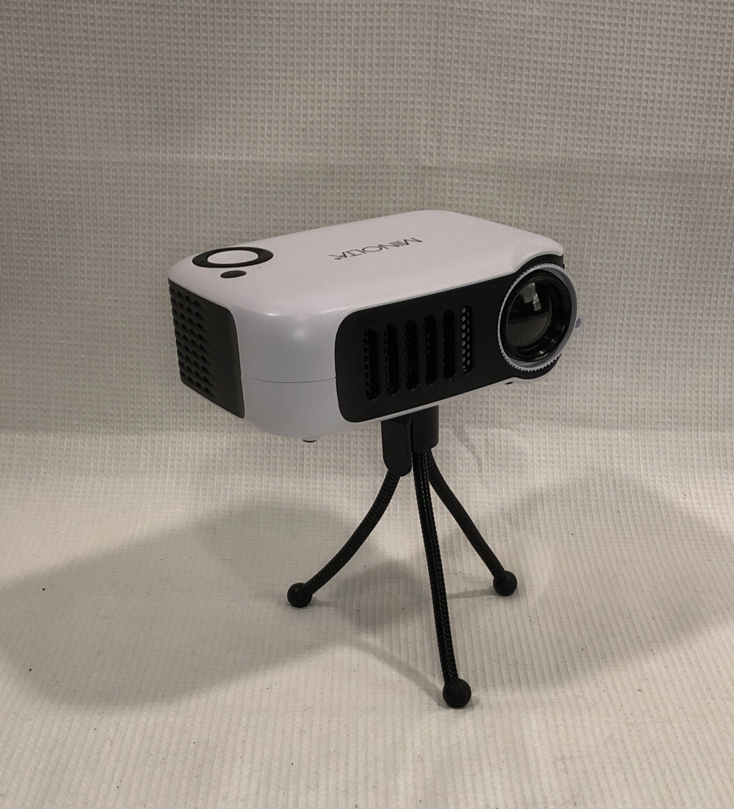 MINOLTA MINI HD PROJECTOR MN693 Working! Projector Only-No Remote Or Screen