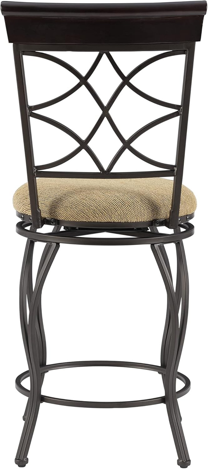 Curves Swivel Counter Bar Stool 24"